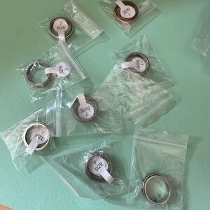 8 spinner rings size 7